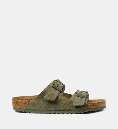 Birkenstock Sandales Arizona 2 Cuir Suã¿de Vert