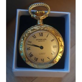 Petite Montre A Gousset En Plaquer Or