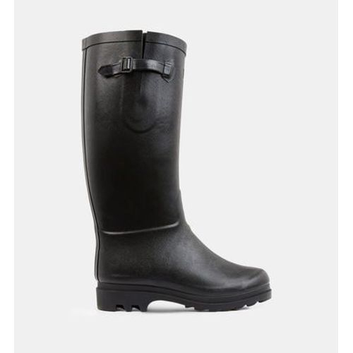 Aigle Bottes De Pluie Enfiler Aiglentine Fourrées Noir