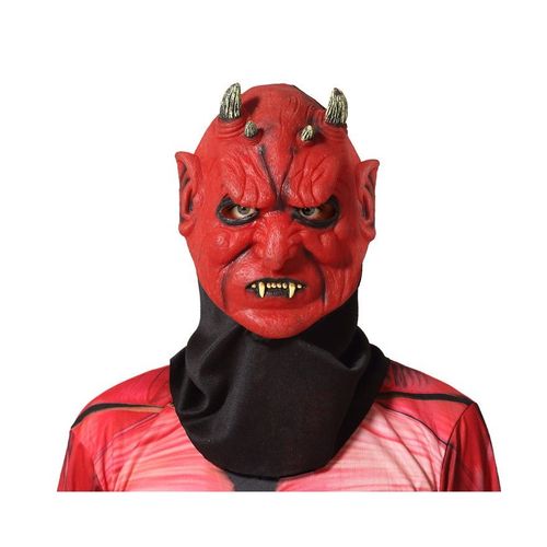 Red Devil Masque Avec Des Cornes