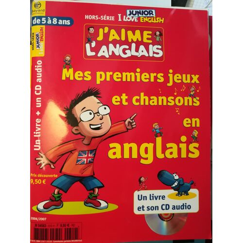 Livre Et Cd Audio: Mes Premiers Jeux Et Chansons En Anglais