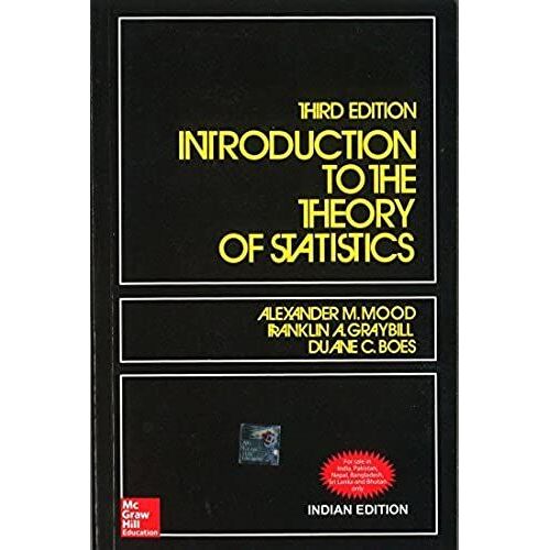 Introduction To The Theory Of Statistics