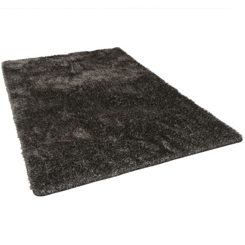 Snapstyle Tapis Shaggy À Poils Longs Luxe Emotion Mix Anthracite 160x160 Cm