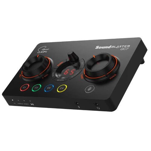 Creative Sound Blaster GC7 DAC et ampli USB pour diffusion de jeux avec boutons programmables et Super X-Fi