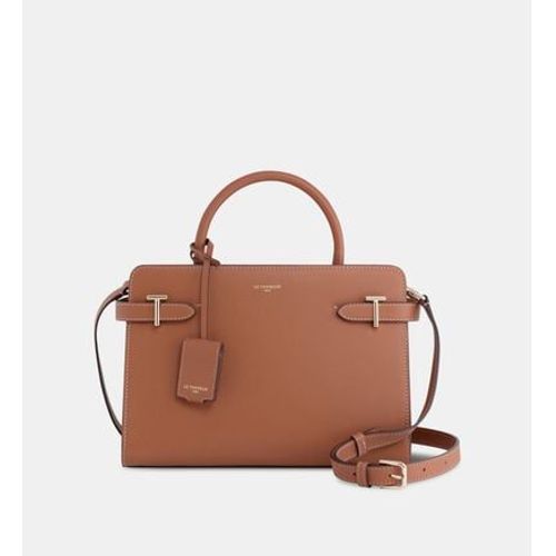 Sac à main moyen modèle Emilie en cuir grainé