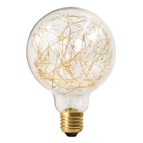Girard Sudron - Ampoule Globe G125 Happyin 1,5w E27 Finition Claire - Transparent