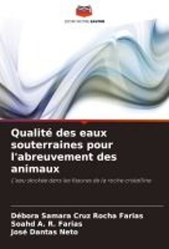 Qualité Des Eaux Souterraines Pour L'abreuvement Des Animaux