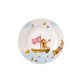 Villeroy & Boch - Happy As A Bear Assiette Plate Pour Enfants - Bleu