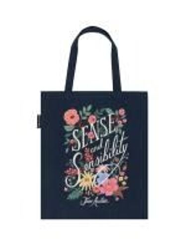 Puffin In Bloom: Sense And Sensibility Tote Bag