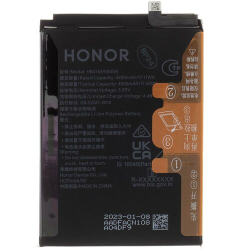 Hb416594egw Batterie Origine Honor 90 Lite