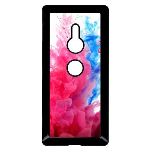 Coque Pour Smartphone - Peinture - Compatible Avec Sony Xperia Xz2 - Plastique - Bord Noir