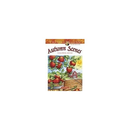 Creative Haven Autumn Scenes Coloring Book