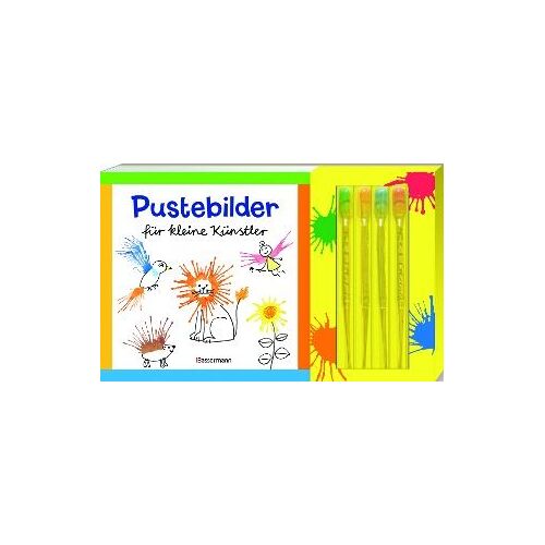 Pustebilder Für Kleine Künstler-Set. Mit 4 Kleckspipetten