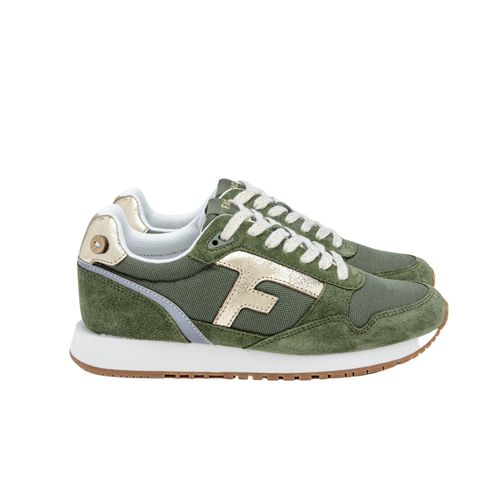 Faguo - Runnings En Coton Et Cuir Elm - Vert - 41