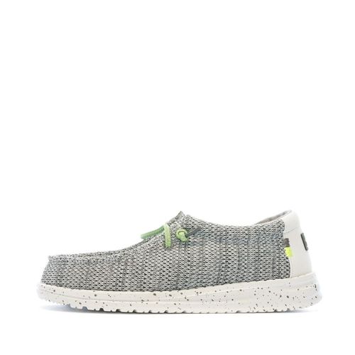 Chaussures Grises/noires Garçon Hey Dude Wally Youth