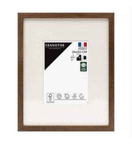 Ceanothe - Cadre photo Wild 24x30 cm - Marron