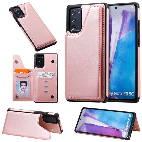 Coque Samsung Galaxy Note 20,Etui Pour Samsung Galaxy Note 20,Etui En Cuir Pour Samsung Galaxy Note 20,Convient A La Samsung Galaxy Note 20,Rose