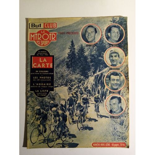 But Club, Le Miroir Des Sports : N+ Programme Du Tour De France 1953