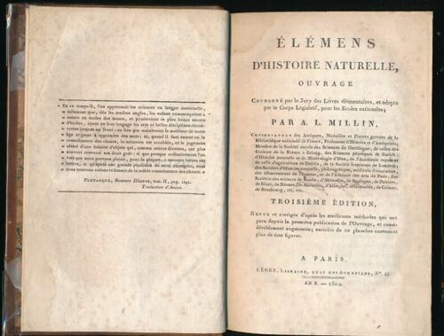 Elémens D'histoire Naturelle