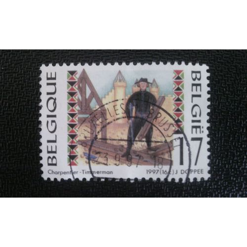 Timbre Belgique Yt 2724 Artisanat 1997