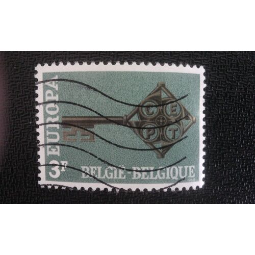 Timbre Belgique Yt 1452 C.E.P.T.- Clé 1968