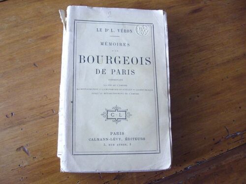Memoires D'un Bourgeois De Paris .Tome Ii.