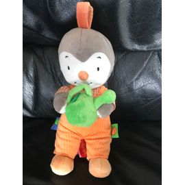 Peluche Musicale T'choupi Orange Tenant Un Arrosoir Vert 29cm