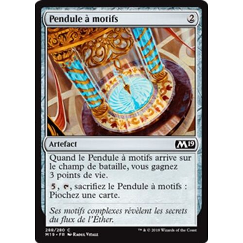 Pendule À Motifs - Mtg - Deck Arpenteur M2019 - C