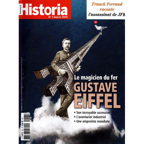 Historia N° 923: Le Magicien Du Fer, Gustave Eiffel.