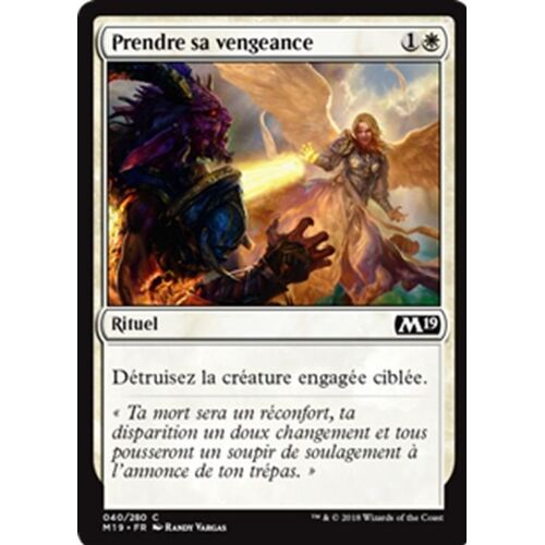 Prendre Sa Vengeance - Mtg - M2019 - C - 40/280