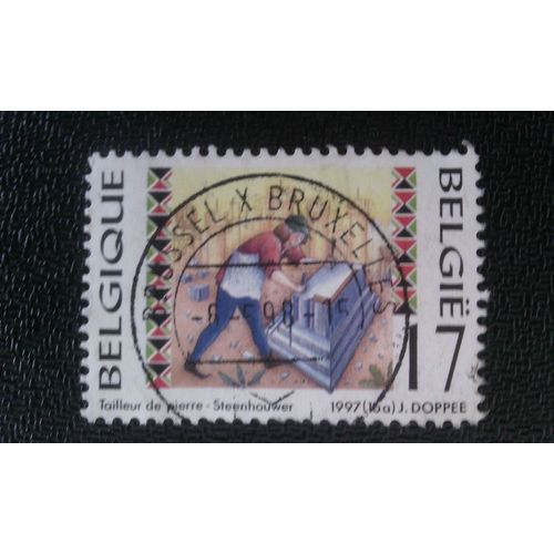 Timbre Belgique Yt 2723 Artisanat 1997