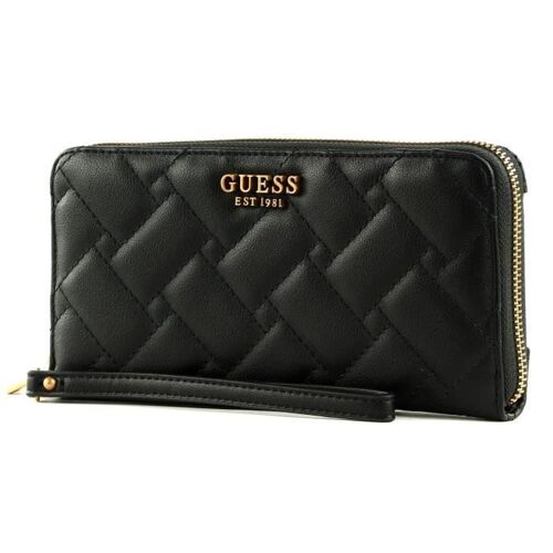 GUESS Gracelynn SLG Large Zip Around Wallet Black [236980] - porte-monnaie porte monnaie