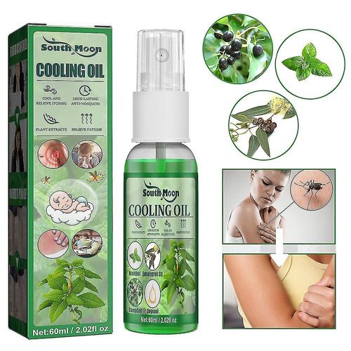 Spray répulsif anti-moustiques Portable, Anti-démangeaison, huile de vent mordante, liquide d'essence