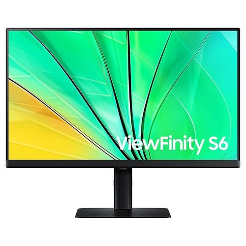 Samsung ViewFinity S6 S24D600EAU - S60UD Series - écran LED - 24" - 2560 x 1440 QHD @ 100 Hz - IPS - 350 cd/m² - 1000:1 - HDR10 - 5 ms - HDMI, DisplayPort - noir