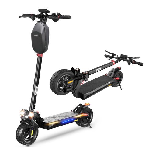 Trottinette Électrique Iscooter Ix4 Pour Adultes, Moteur 800 W, Batterie 48 V 15 Ah, Pneus Tout-Terrain 10 Pouces, Pliable