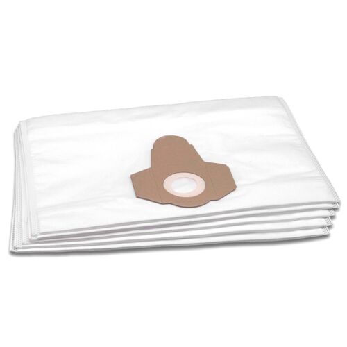 vhbw 5x Sacs compatible avec Volta Aquadry 20 L, P 80 / P80, U 147 / U147, U 149 / U149, U 157 / U157 aspirateur - microfibres non tissées, blanc
