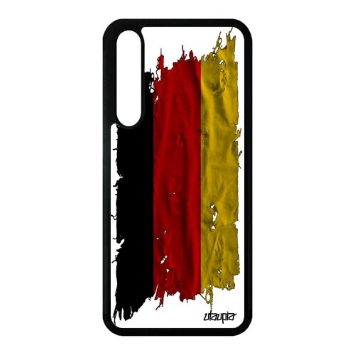 Coque Silicone P20 Pro Drapeau Allemagne Allemand Basket Football Motif A Huawei P20 Pro