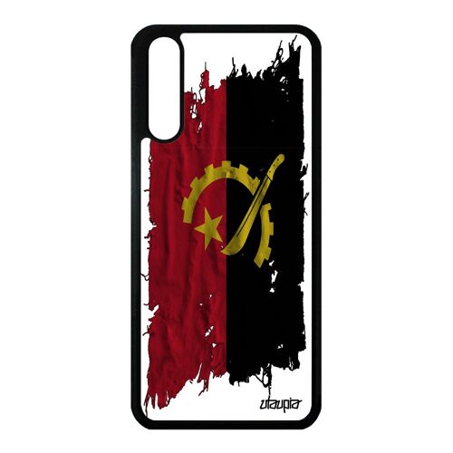 Coque Pour Huawei P20 Silicone Drapeau Angola Angolais Alu Football Basket Foot