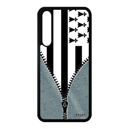 Coque Huawei P20 Pro Silicone Drapeau Bretagne Breton Jeux Olympiques Smartphone