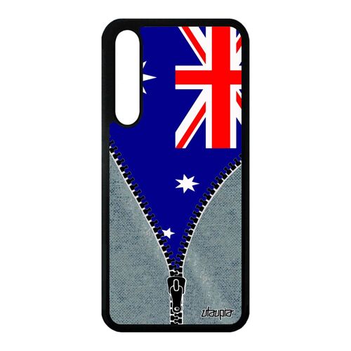 Coque Pour Huawei P20 Pro Silicone Drapeau Australie Australien Basket Foot