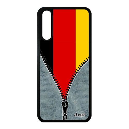 Coque Huawei P20 Silicone Drapeau Allemagne Allemand Etui Jo Telephone Basket De