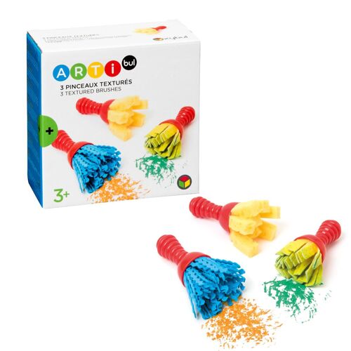 Oxybul | 3 Pinceaux Texturés