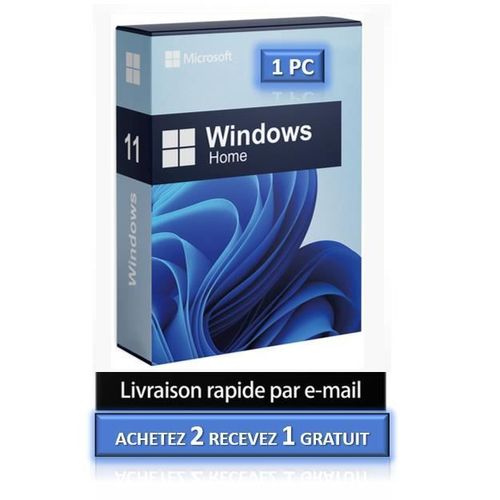 Windows 11 Famille - Home - Clé D'activation - 1 Pc