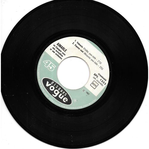 Aimable - "Aimable En Espagne" : Valencia / Espana Cani / Islas Canarias / En El Mundo [Vinyle 45 Tours 7" Ep] 1962
