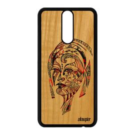 Coque Bois Antichoc Mate 10 Lite Silicone Femme Housse Rouge Azteque De Huawei Mate 10 Lite