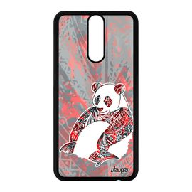 Coque Panda Mate 10 Lite Silicone Azteque 4g Rouge Pastel Multicolore Tpu Huawei Mate 10 Lite