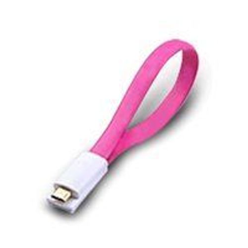 Atlantis Land Linea Premium SMARTIX Cavi USB - Câble USB - Micro-USB de type B (alimentation uniquement) (M) pour USB (alimentation uniquement) (M) - USB 2.0 - 20 cm - rose