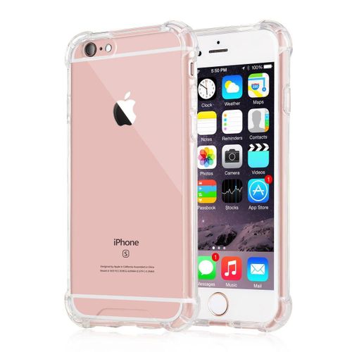 Coque iPhone 6 plus / 6s plus |GARANTIE A VIE|, WELKOO® Coque iPhone 6s plus, Housse iphone 6 plus en Silicone renforcé Shockproof anti choc couleur transparente, souple et flexible. Compatabile avec l'iphone 6 plus et 6s plus.