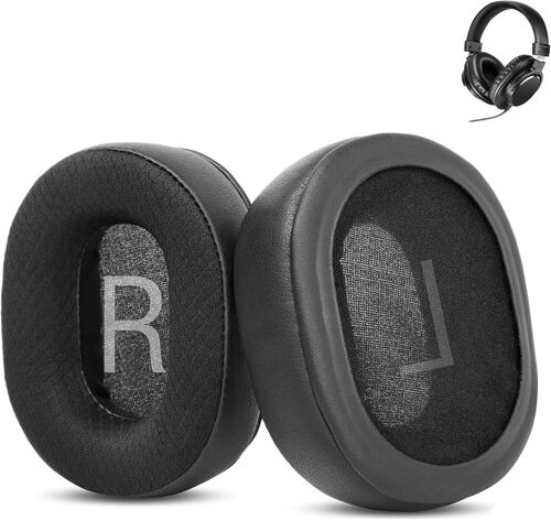 KAL-Coussinets D'Oreille Compatible Avec Neewer Nw-000/Nw-00 Headphones Coussinets D'Oreille De Rechange En Tissu Durable Et Respirant Avec Mousse Haute Densité