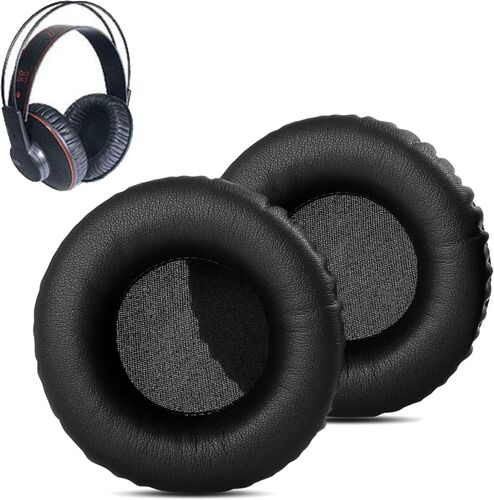 KAL-Coussinets D'Oreille Compatible Avec Akg K-01 K301 Headphone Coussinets D'Oreille De Rechange En Cuir Protéiné Doux Et Mousse À Mémoire De Forme